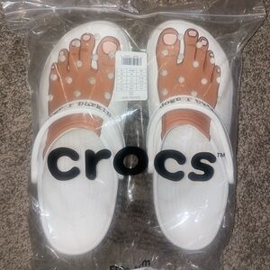 Crocs Classic Feet Clogs